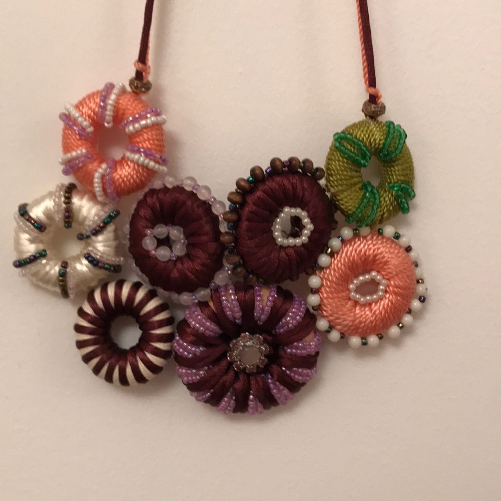 Anthropology Statement Necklace